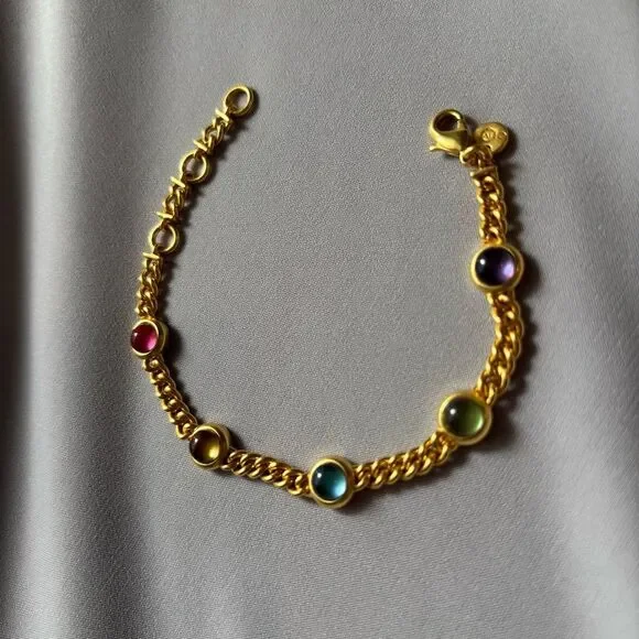 NWOT. $135 Julie Vos Dolce Delicate Bracelet - Picture 4 of 9